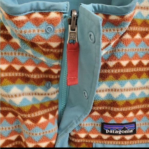 🤩Rare vintage patagonia reversible fleece jacket size women's small - Picture 4 of 4
